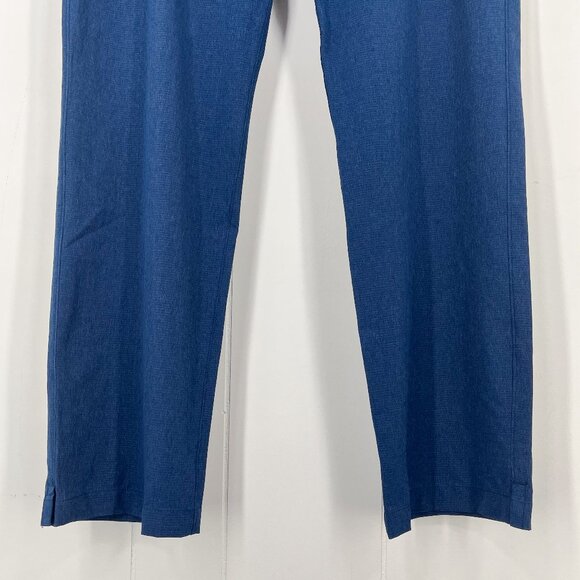 Under Amour Match Play Vented Golf Pant Loose Straight Size 36x32 (34x31) Blue - Picture 4 of 15